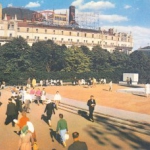 Памятник Карлу Марксу на проспекте Маркса. Фото Москвы в 60-х годах.