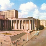 Гос. библиотека СССР имени В. И. Ленина. Фотография Москвы в 60-е годы.