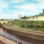 Музей имени Андрея Рублева (бывший Андроников монастырь). Фото Москвы в 60-х годах.