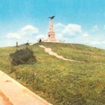 У Бородинского поля. Фотография Москвы в 60-е годы.