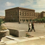 Старый универмаг в восстановленном виде. Снимок города Сталинград 1962 г.