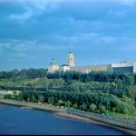 Набережная Камы в Перми. Снимок сделан в начале 80-х.