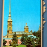 На снимке Собор Петропавловской крепости. Ленинград в 70-х годах.
