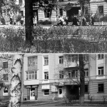 Жилой дом на проспекте  Ленина, 26. Снимок 60-х годов.