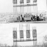 Вход на ВДНХ в городе Барнауле. 60-е.