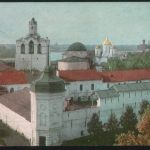 Спасо-Преображенский монастырь или Ярославский кремль. Фото в 1967 год.