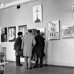 Выставка фотографа Бориса Дмитриевича. Она была выставлена в 1969 году.