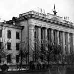 Машиностроительный техникум. Снимок сделан в 70-х годах.