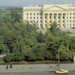 Фотография 1986 года. Тюмень - площадь Ленина.