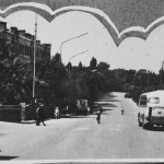Фото сделано в 60-х годах. На снимке  улица Пушкина в Махачкале.