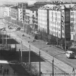 Фотография той же улицы Курако. Фото сделано в 60е.