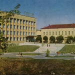 Фотография Рязанского почтамта в 60-е годы.