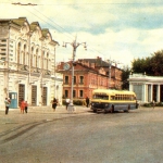 Фотография Соборной площади в 60-е гг.