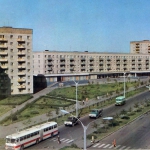 Снимок проспекта Победы. Фото 1973 г. Фотоальбом "Пенза"</br>
фото сделаны: В. Косова, С. Зимноха, Н. Павлова.</br>
авторы А Фрейдберг? А. Бархатов. Издательство "Планета", г. Москва.