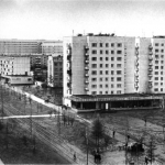 Юго-западный жилой район Свердловска. Улица Белореченская.
Строительство велось конца 1960-х годов. Фото Свердловска 60-е годы.